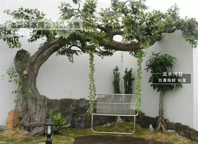 仿真樹秋千以及仿真樹座椅設(shè)計湛